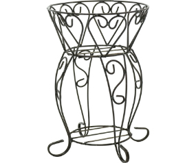 Round Heart Design Planter Sm