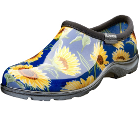 Garden Shoe Sunflower Blue Sz7