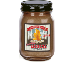 Crackling Birch Pint 12Oz Jar