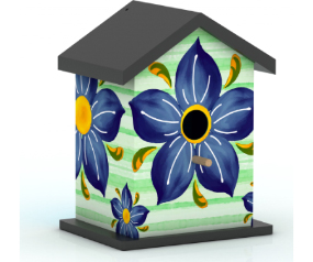 Zest Birdhouse Verde