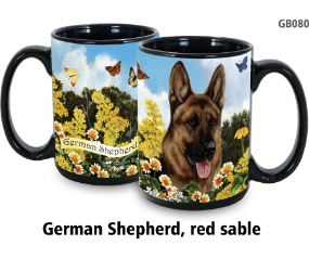 Mug German Shepherd Red Sable