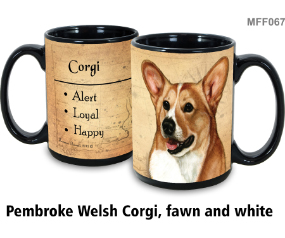 Corgi Pembroke Tan/White Mug