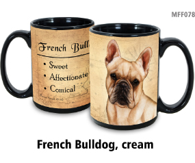 French Bulldog Cream Mug