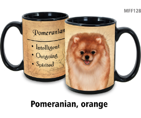 Pomeranian Orange Mug