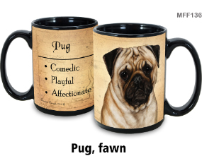 Pug Fawn Mug