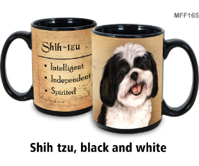 Shih Tzu Black/White Mug