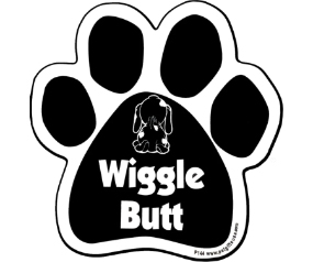 WIGGLE BUTT  Paw Magnet