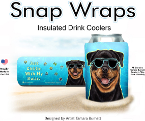 Rottweiler Snap Wrap Can