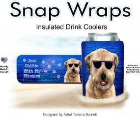 Soft Coated Wheaten Snap Wrap