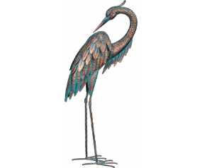 Patina Heron 25 Preening