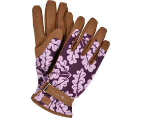 Glove Oak Leaf Plum M/L