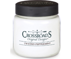 Twisted Peppermint 16 Oz Jar