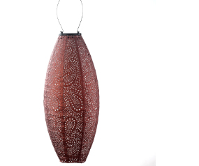 Long Oval Paisley Lantern