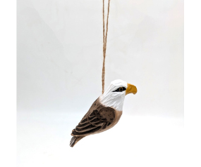 Hand Carved Hang Eagle Wood