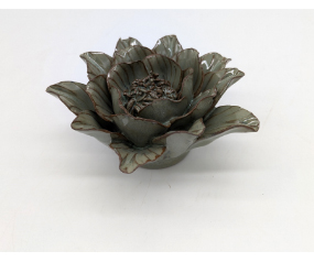 Sm Cactus Lily Ceramic Flower