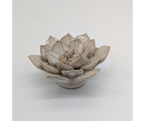 Sm Succulent Ceramic Flower