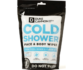 15ct. Cold Shower Towels Pouch