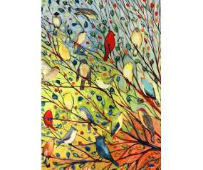 Tree Birds Garden Flag