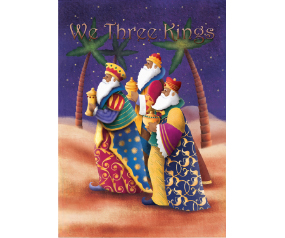 Three Wise Men Garden Flag