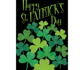 St Patricks Shmrcks Hous Flag