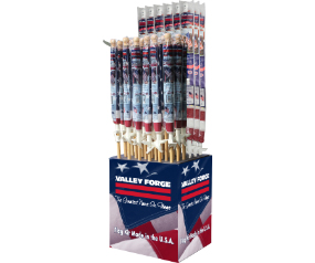 5' Wood Pole w/2.5x4' Flag Kit