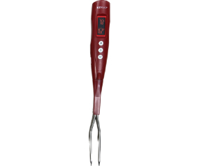 Grill Thermometer Fork Red