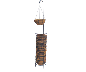 Hanging Basket Empty Rack Blk