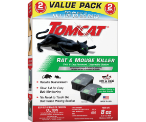 TC Rat/Mouse Bait Station 2Pk