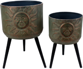 Sun Washtub Planters 15/12
