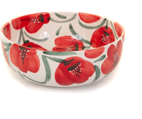 Poppy Large Salad Bowl