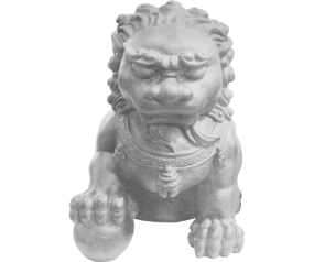 Statue Concrete Stately Lion