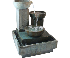 Trivoli Fountain Verdigris