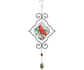 Sun Catcher Bell Cardinal