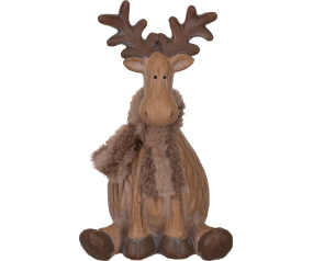 Woodland Moose Sitting Dec SM