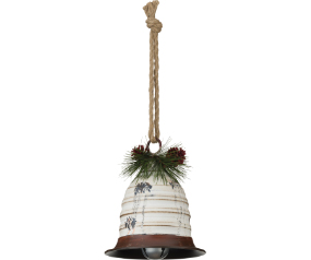 Antique White Bell Beehive