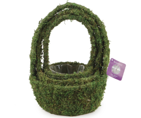 Miramonte Moss Basket Set Of 3