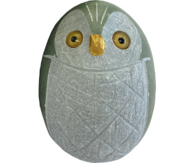 Onyx Egg Owls - Set of 6