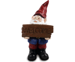 Welcome Sign Gnome Stat