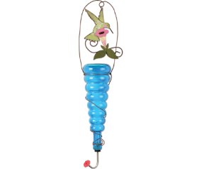 Hummingbird Feeder Blue Bottle