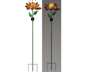 Orange Solar Spinner Stake 66