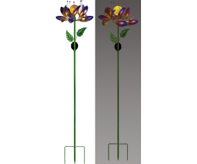Purple Solar Stake 66