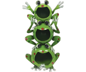 Froggy Solar Light Sculpture