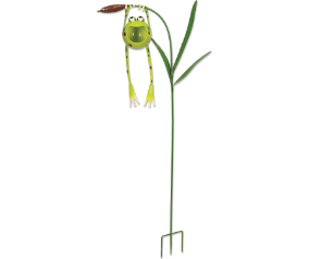 Froggy Solar Garden Stake
