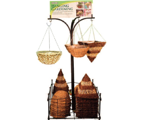 Display Stnd 4-Hook Hanging