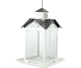 Metal And Glass Stable Feeder