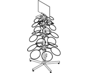 Display Rack Empty Lucca