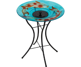 18 Slr Ftn/Brdbth w/Stnd Koi