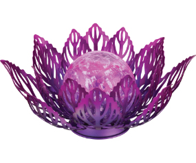 Flw Slr Decor Purp