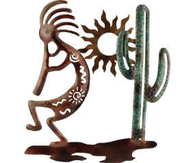 Metallic Kokopelli WD