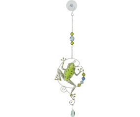 Stargazing Suncatcher Frog